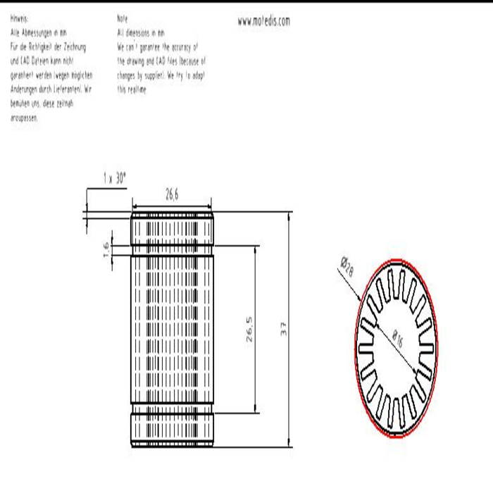 Cojinete linear Igus RJ4JP-01-16