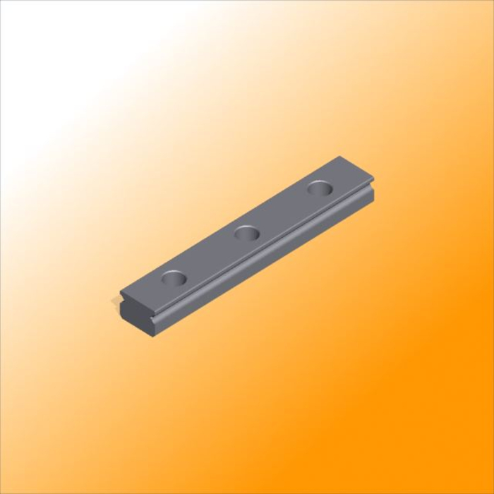 Stainless steel linear guide rail Miniature MR12M-N, L = 500mm