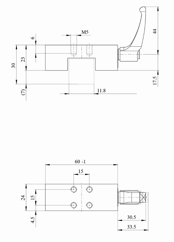 Hand clamping element MC20