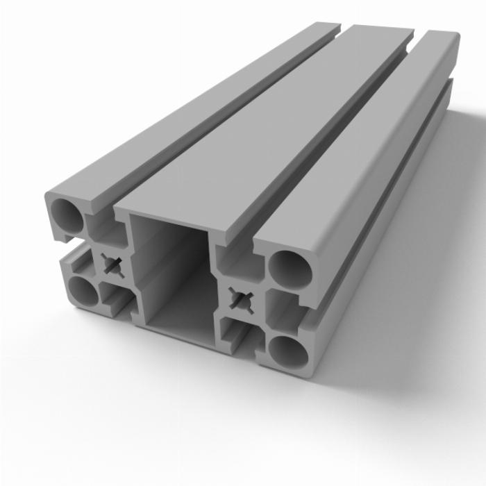 Perfiles de Aluminio Estructural  Perfil Alu 45x90 Ligero Tipo-O Ranura 8
