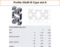 T-nut guided I-type slot 8 [M6]